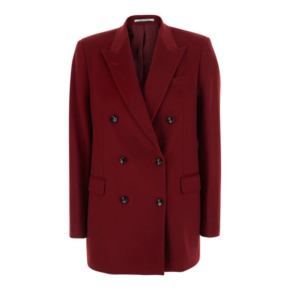 Tagliatore Women Women's Cashmere Jacket In Red For Women